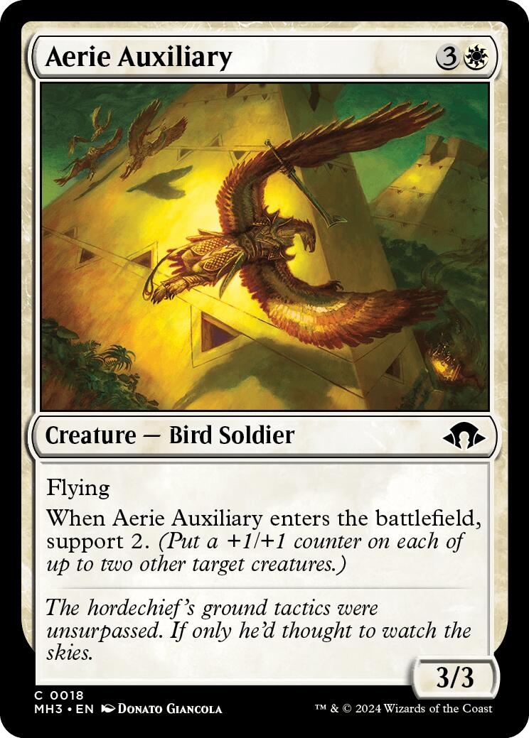 Aerie Auxiliary (Modern Horizons 3 - #18)