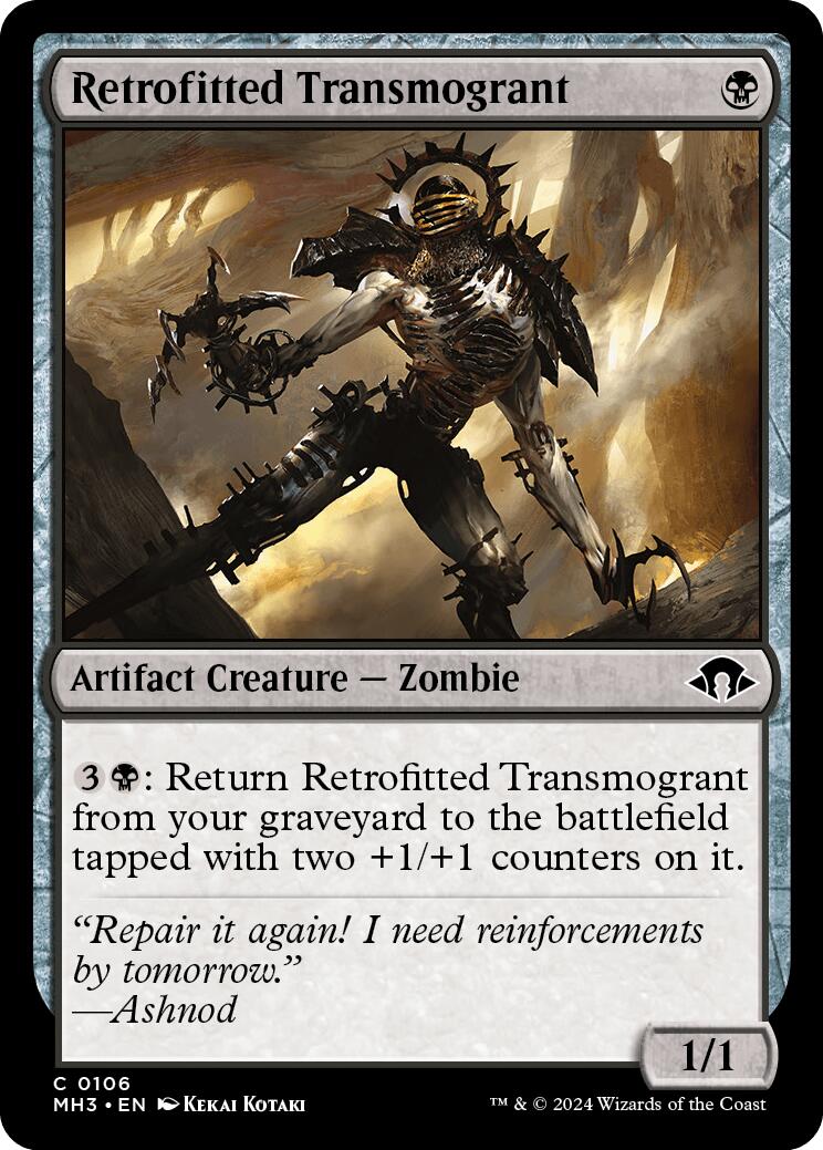 Retrofitted Transmogrant (Modern Horizons 3 - #106)
