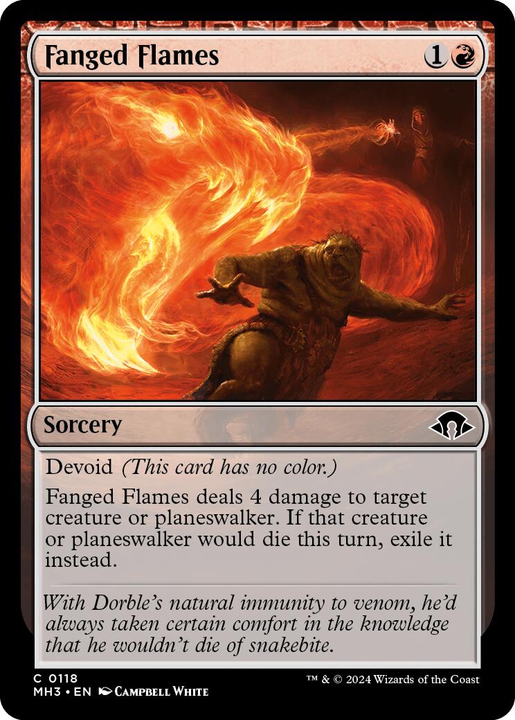 Fanged Flames (Modern Horizons 3 - #118)