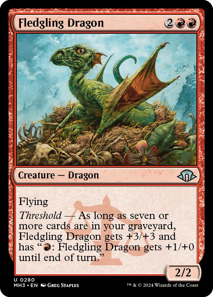 Fledgling Dragon (Modern Horizons 3 - #280)