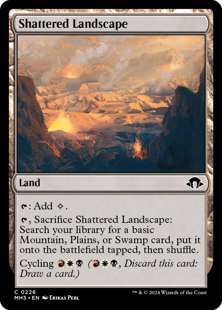Shattered Landscape (Modern Horizons 3 - #226)