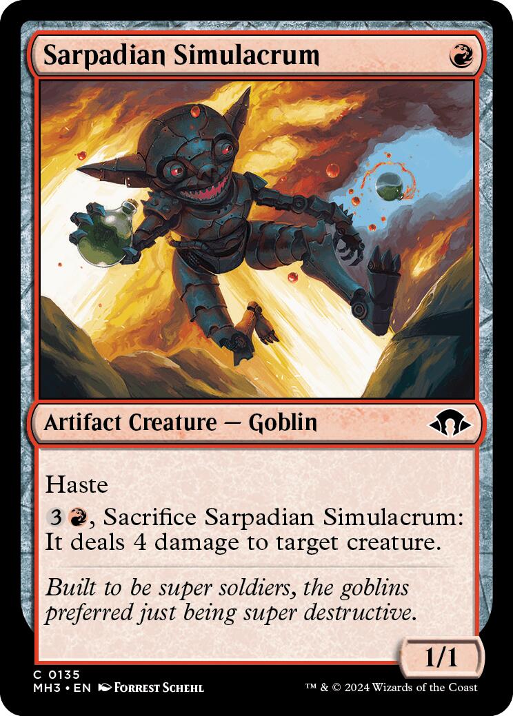 Sarpadian Simulacrum (Modern Horizons 3 - #135)