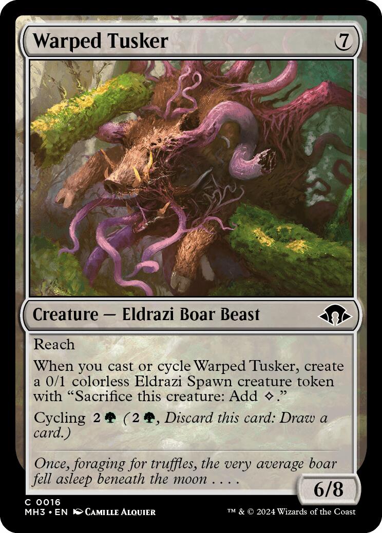 Warped Tusker (Modern Horizons 3 - #16)