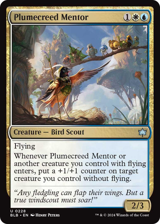 Plumecreed Mentor (Bloomburrow - #228)