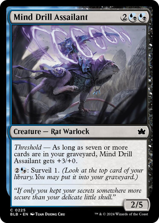 Mind Drill Assailant (Bloomburrow - #225)