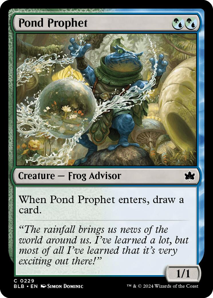 Pond Prophet (Bloomburrow - #229)