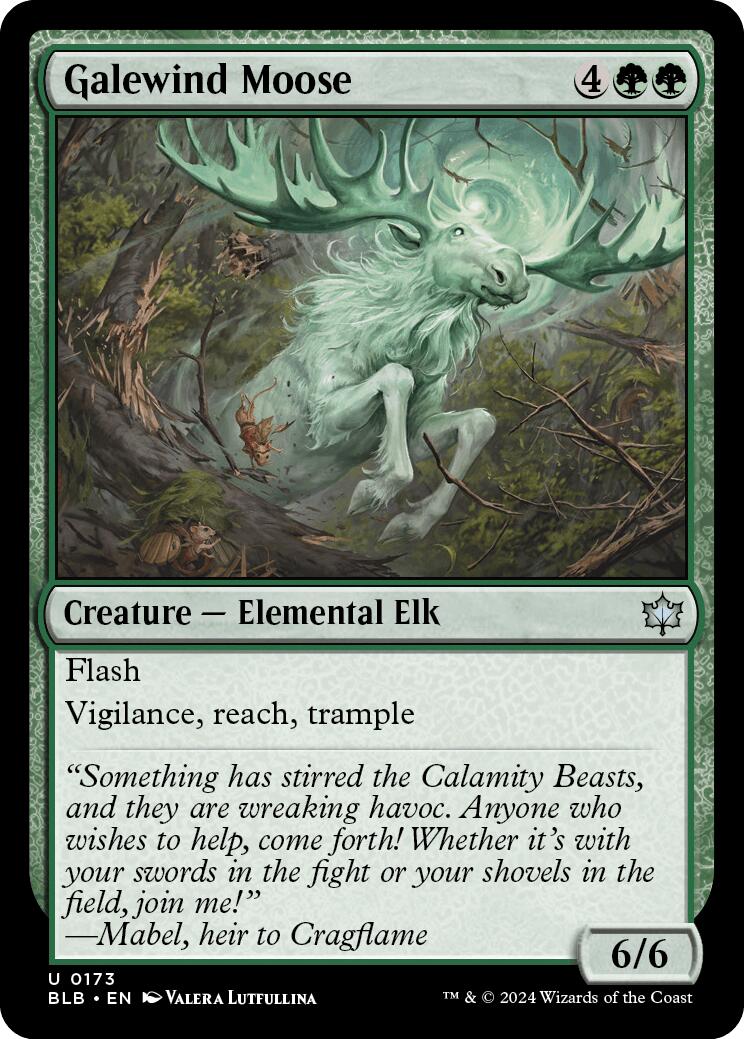 Galewind Moose (Bloomburrow - #173)