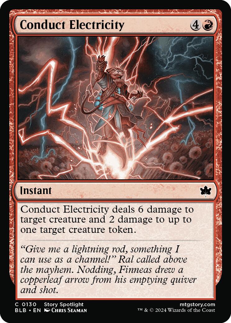 Conduct Electricity (Bloomburrow - #130)
