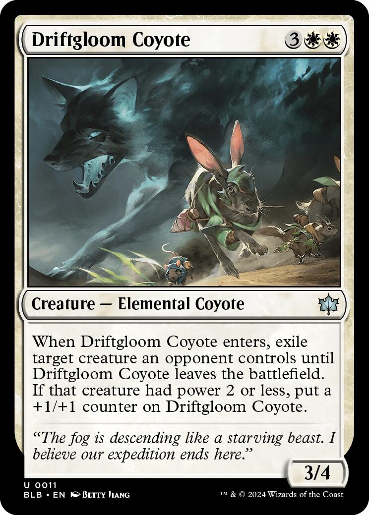 Driftgloom Coyote (Bloomburrow - #11)