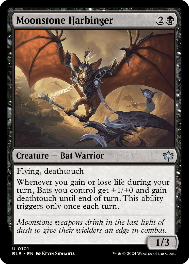 Moonstone Harbinger (Bloomburrow - #101)
