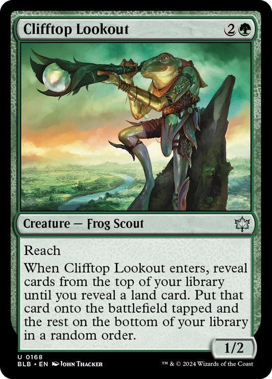 Clifftop Lookout (Bloomburrow - #168)