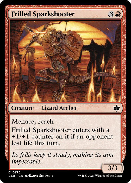 Frilled Sparkshooter (Bloomburrow - #136)