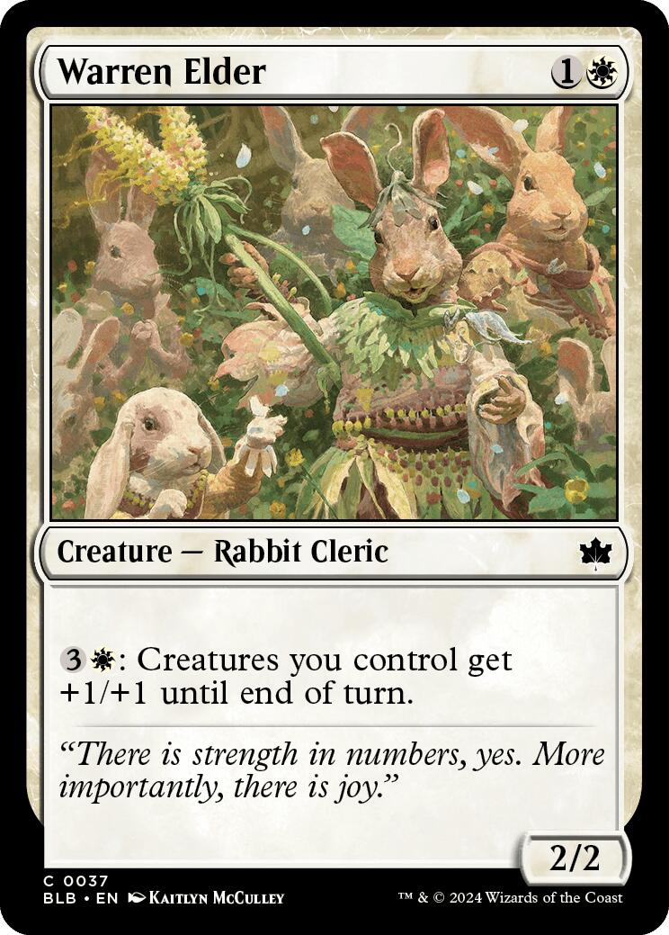 Warren Elder (Bloomburrow - #37)