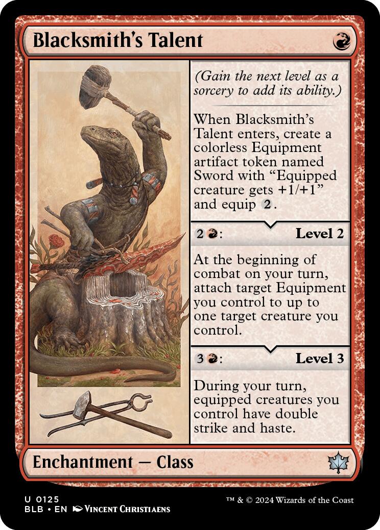 Blacksmith's Talent (Bloomburrow - #125)