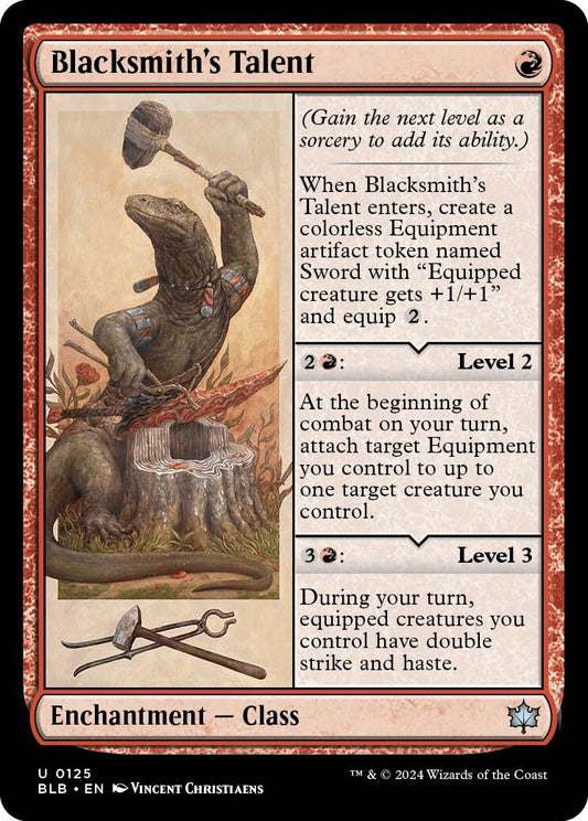 Blacksmith's Talent (Bloomburrow - #125)