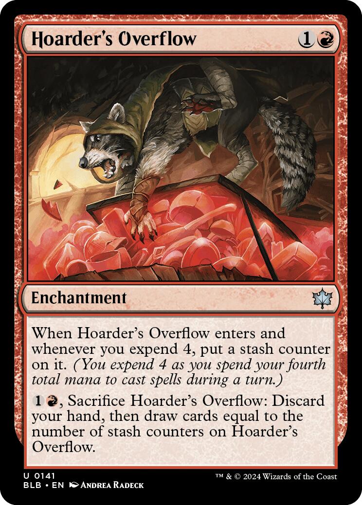 Hoarder's Overflow (Bloomburrow - #141)