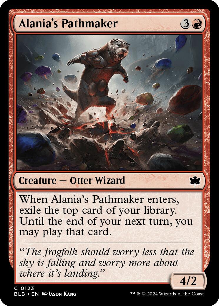 Alania's Pathmaker (Bloomburrow - #123)