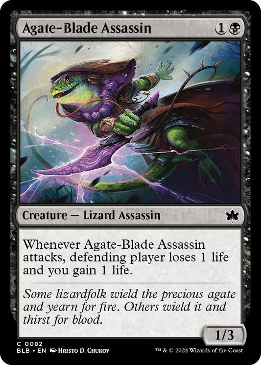 Agate-Blade Assassin (Bloomburrow - #82)