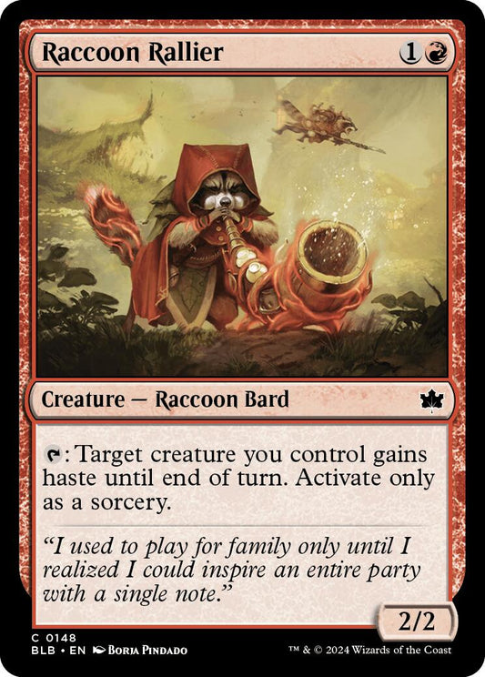 Raccoon Rallier (Bloomburrow - #148)