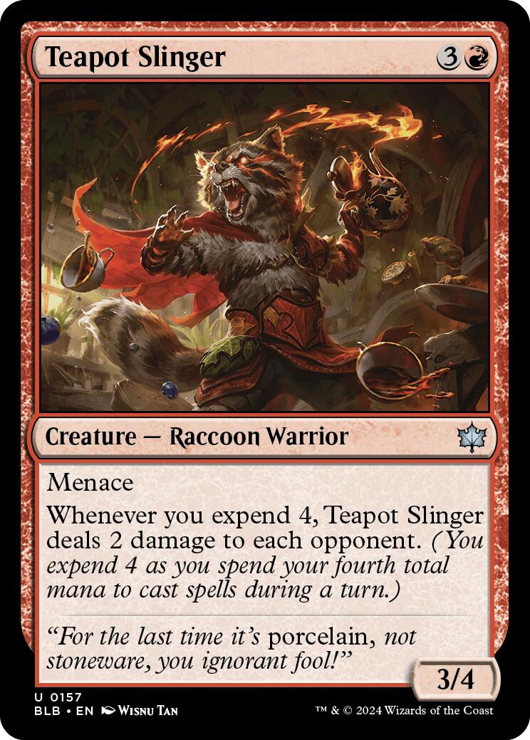 Teapot Slinger (Bloomburrow - #157)