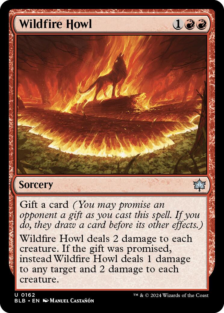 Wildfire Howl (Bloomburrow - #162)