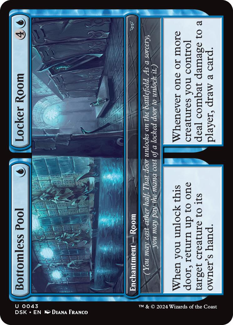 Bottomless Pool // Locker Room (Duskmourn: House of Horror - #43)