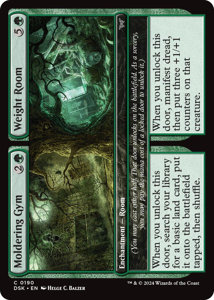 Moldering Gym // Weight Room (Duskmourn: House of Horror - #190)