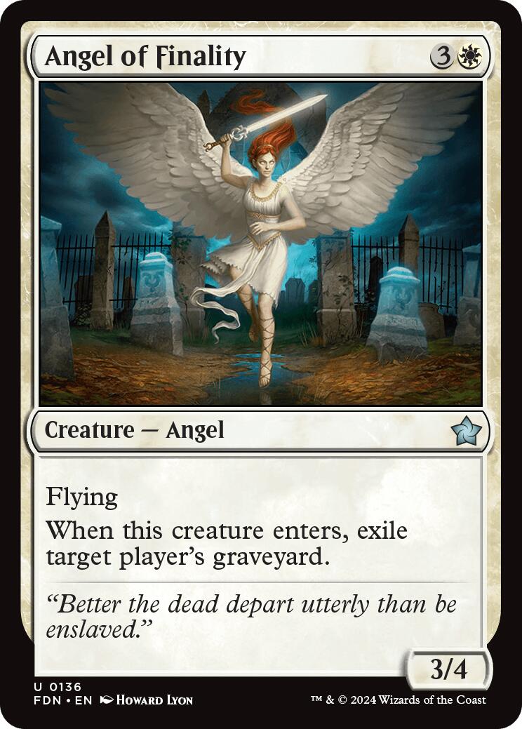Angel of Finality (Foundations - #136)