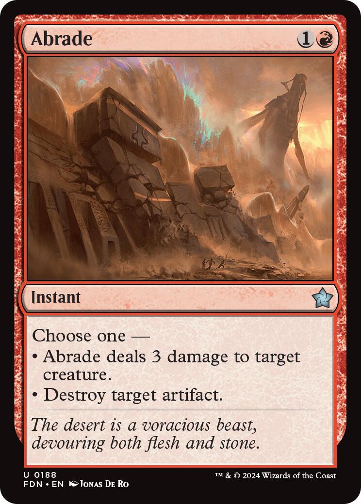 Abrade (Foundations - #188)
