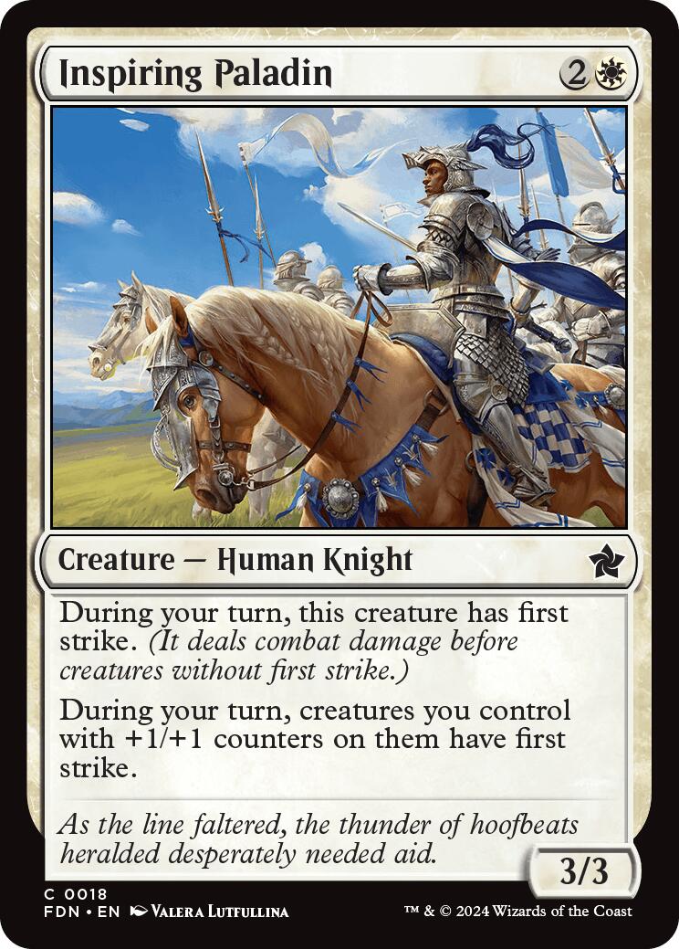 Inspiring Paladin (Foundations - #18)