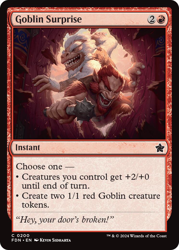 Goblin Surprise (Foundations - #200)