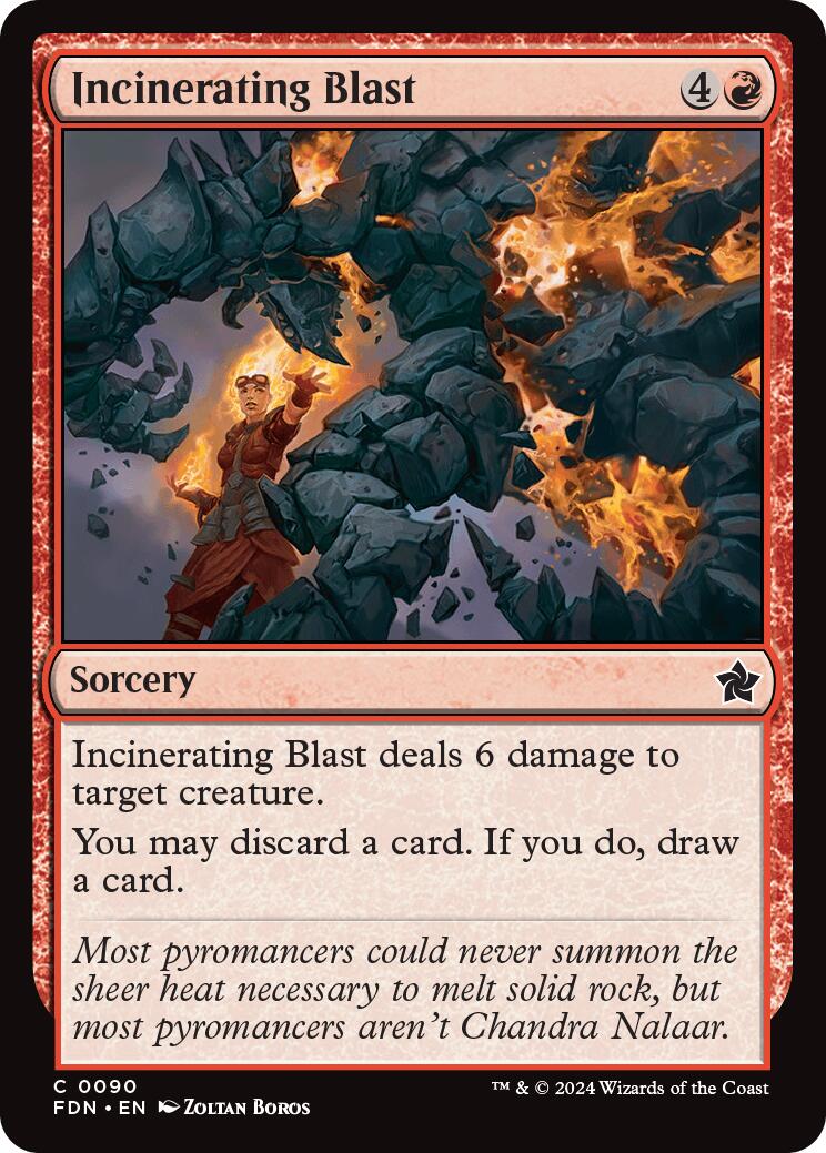 Incinerating Blast (Foundations - #90)
