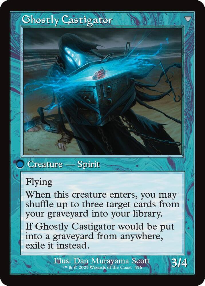 Covetous Castaway (Retro Frame) (Back)