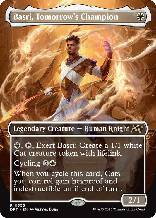 Basri, Tomorrow's Champion (Borderless)