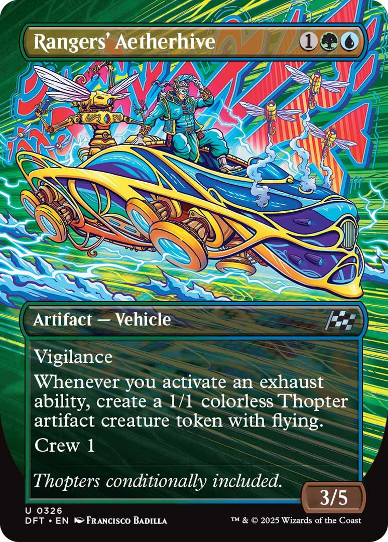 Rangers' Aetherhive (Borderless) (Aetherdrift - #326)