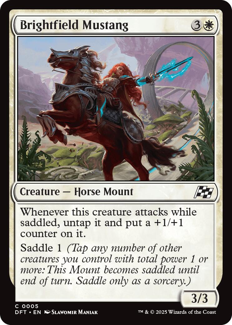 Brightfield Mustang (Aetherdrift - #5)
