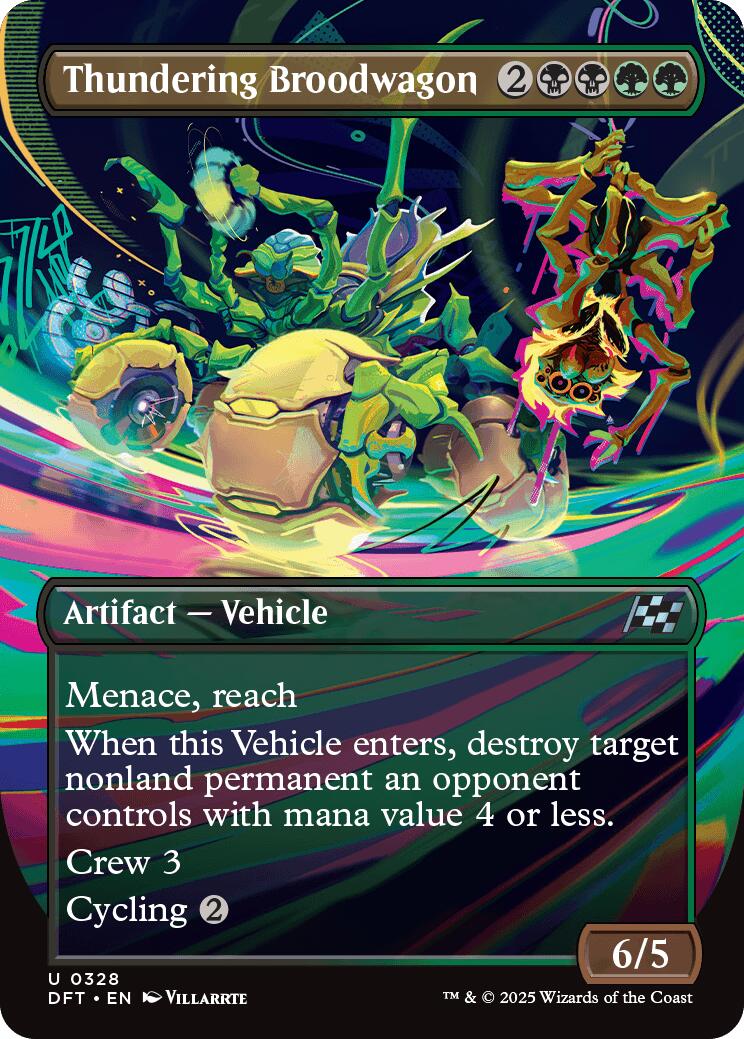 Thundering Broodwagon (Borderless)