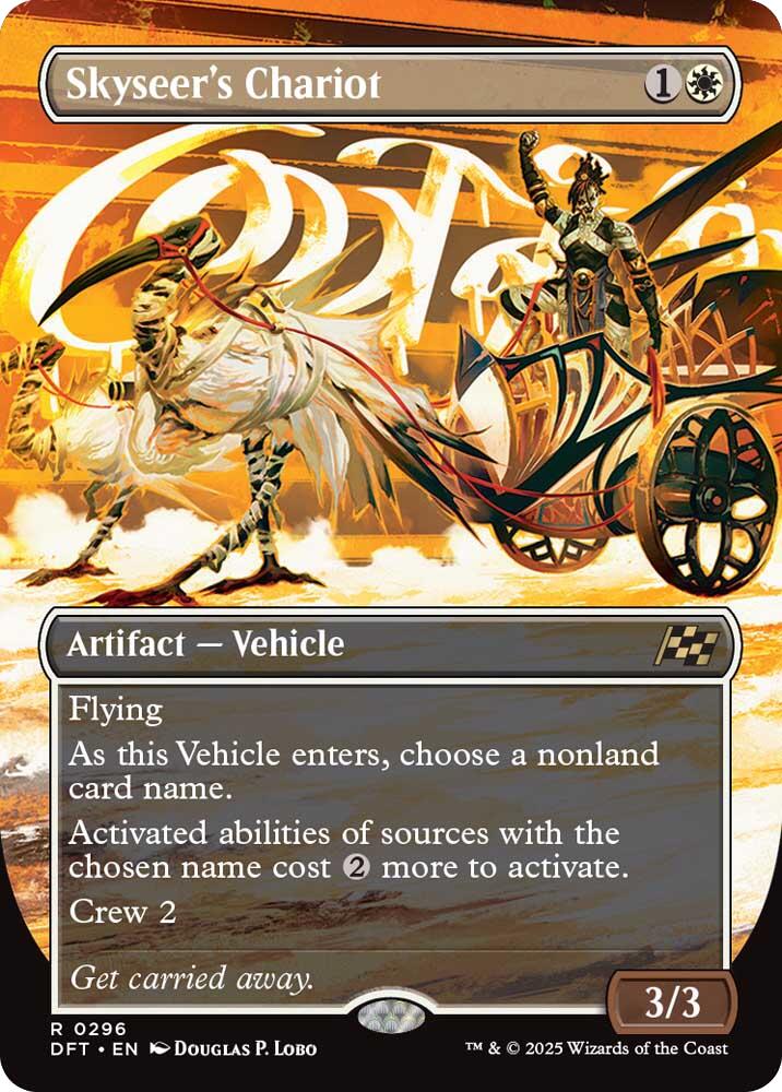 Skyseer's Chariot (Borderless) (Aetherdrift - #296)