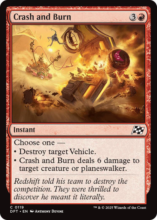 Crash and Burn (Aetherdrift - #119)