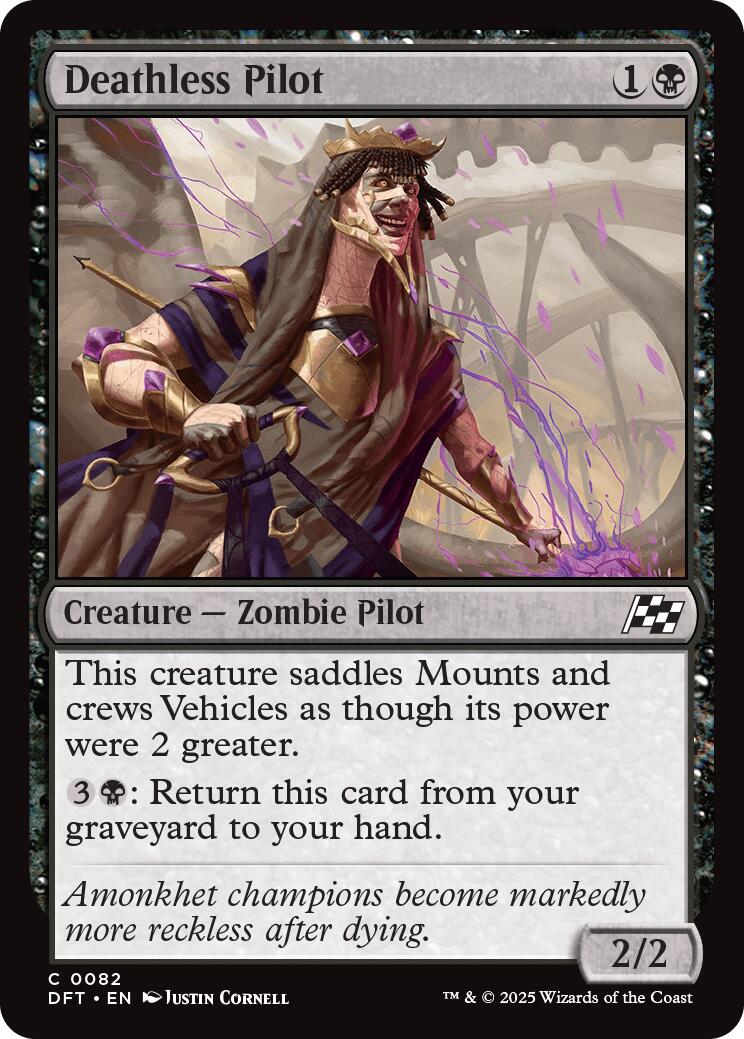 Deathless Pilot (Aetherdrift - #82)
