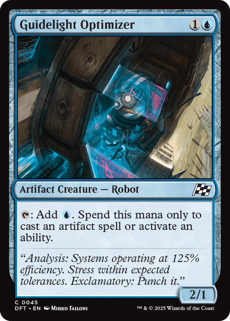 Guidelight Optimizer (Aetherdrift - #45)