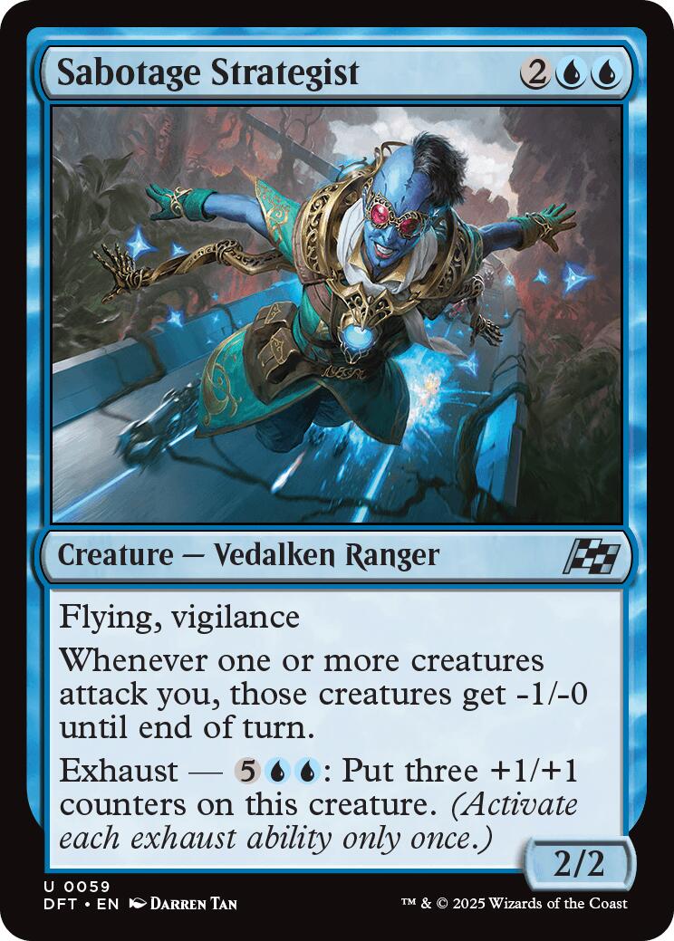 Sabotage Strategist (Aetherdrift - #59)