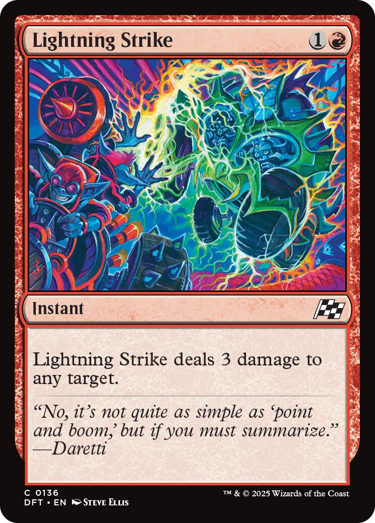Lightning Strike (Aetherdrift - #136)