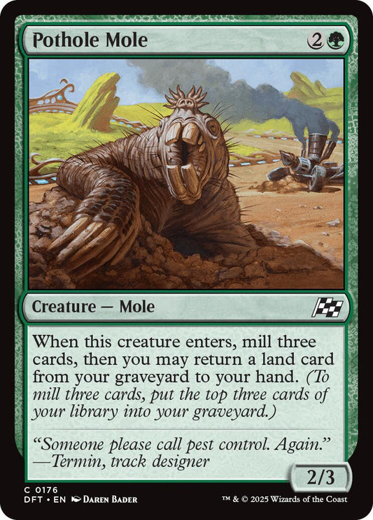 Pothole Mole (Aetherdrift - #176)