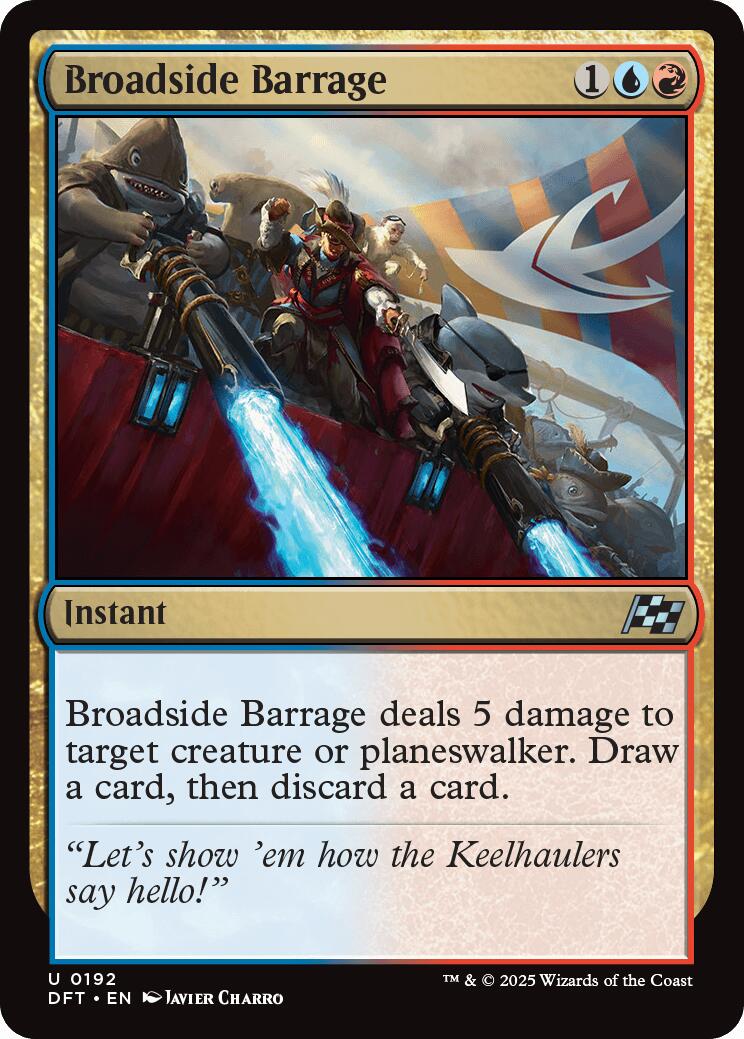 Broadside Barrage (Aetherdrift - #192)