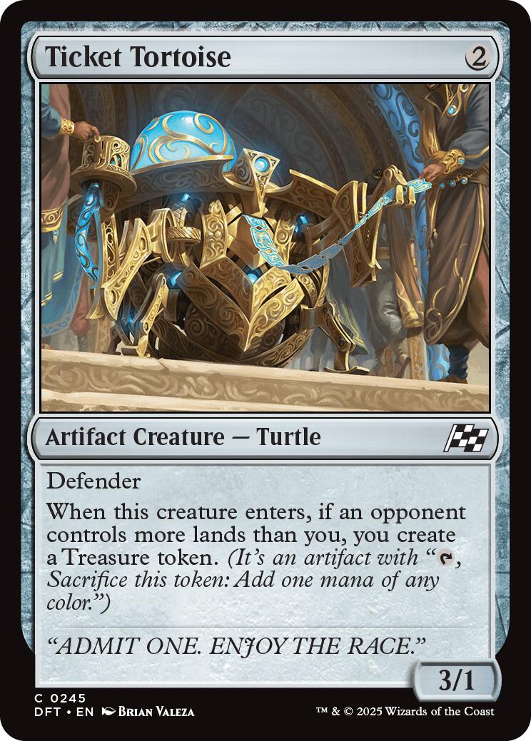 Ticket Tortoise (Aetherdrift - #245)