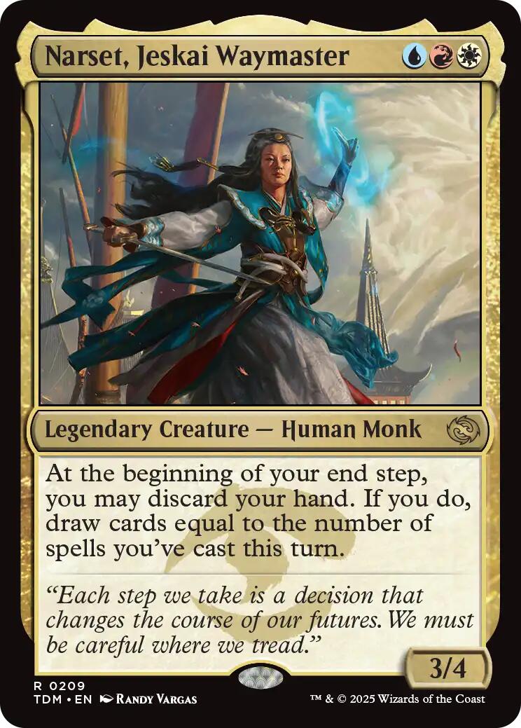 Narset, Jeskai Waymaster (Tarkir: Dragonstorm - #209)