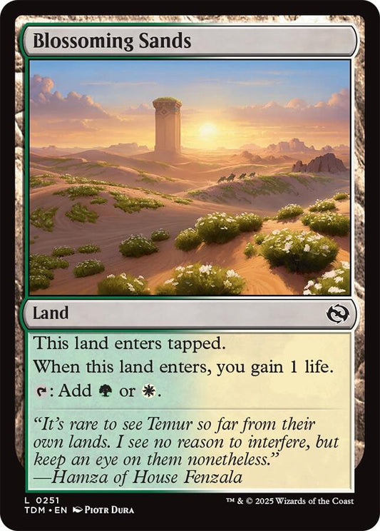 Blossoming Sands (Tarkir: Dragonstorm - #251)