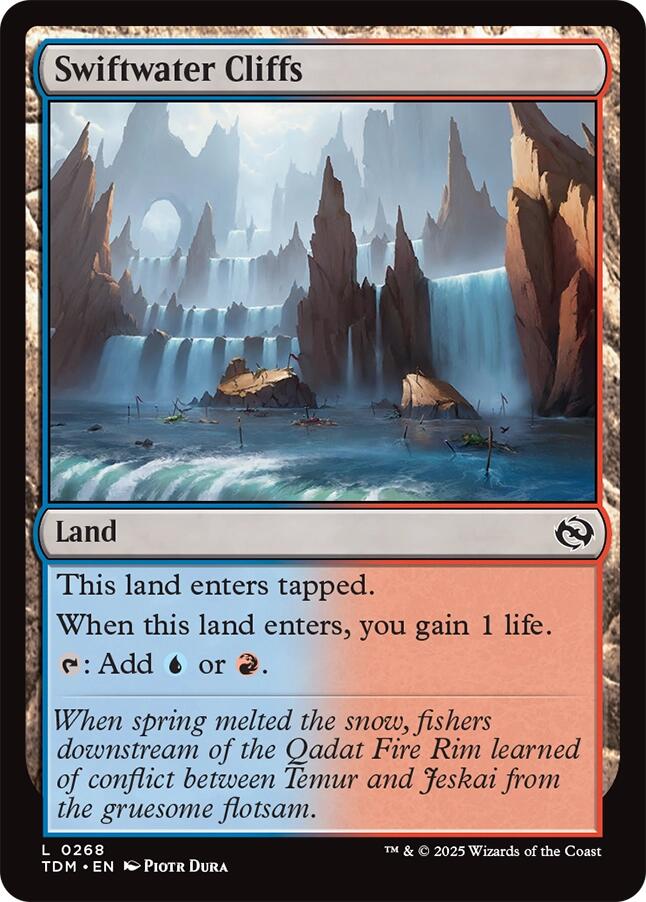 Swiftwater Cliffs (Tarkir: Dragonstorm - #268)
