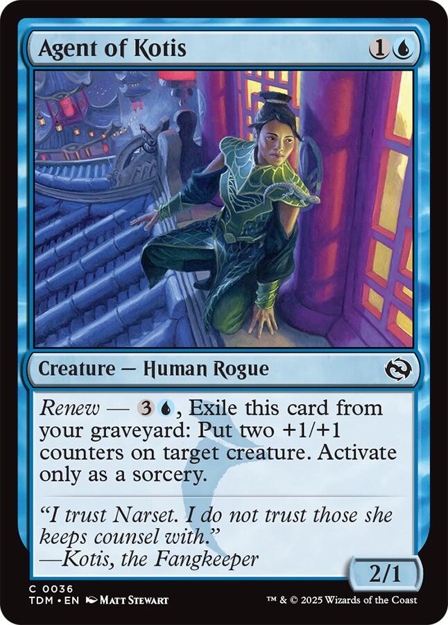 Agent of Kotis (Tarkir: Dragonstorm - #36)